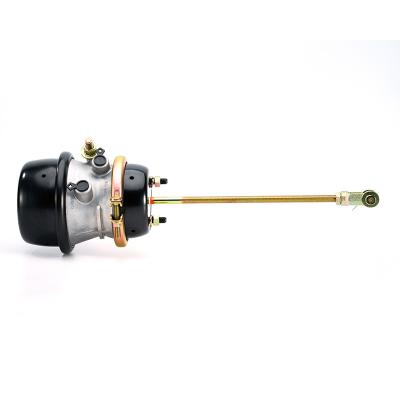 China Heavy Duty Spring Brake Air Brake System 1/2 -20 UNF Push Rod Wire Spring S-Cam Brake Chamber T1216EB For Trailer for sale