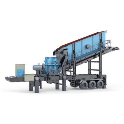 China PP Series Portable Cone Crushing Plant Less Investment Low Noise for sale