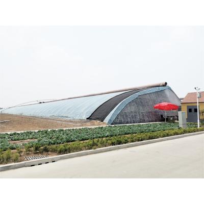 China Stable Structure Easily Assembled Large Customization Solar Heater Greenhouse System With Air Conditioner Professional Supply for sale