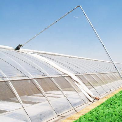 China Stable Structure Easily Assembled Plastic Film Type Passive Solar Hydroponics Greenhouse Commercial Kits for sale