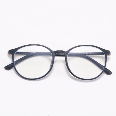 China Optical Frames For Myopia Stylish Round Shape Unisex Learn Work Children Elder Shape Optical Reading Glasses for sale