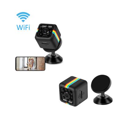 China Wifi Remote Control / Cheap WiFi Night Vision Mini Hidden Spy Camera Wireless P2P SQ11 mini DV Camera VCR for sale