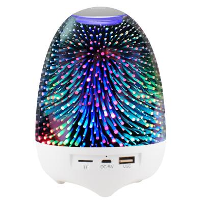 China 2020 Postmodern Iamp Hot Selling Magical Wireless Night Light Speaker With Led For Christmas Fashion Gifts Audio Night Light for sale