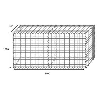 China Gabion Box Retaining Wall Metal Easy Installation Welded Gabions Price for sale