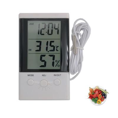 China Factory-Private-Mold-Manufacture-Temperature-Humidity-Monitoring Thermometer Hygrometer 115mm*64mm*18mm for sale