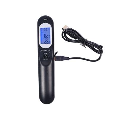 China Homehold Portable Folding Household Probe Digital Food Meat Barbecue Oven Thermometer With Usb Charging Long Plug for sale