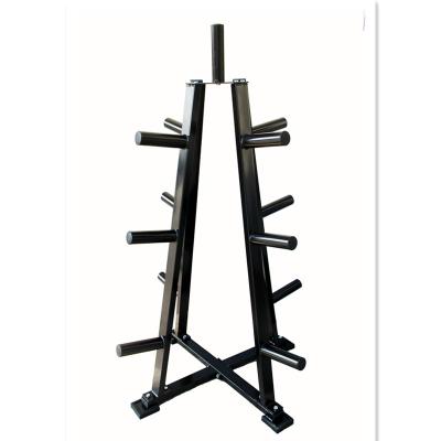 China Durable Commercial Fitness Machine Weight Plate Rack Shelving Rack Barbell Rack Storage Rack for sale