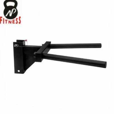 China Steel Racks With Durable Monster Dip Bars Gym Fitness Rack Accessories for sale