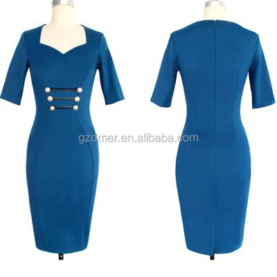 China Canton clothing woman pencil dress anti-static wholesale clothing for sale