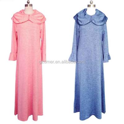 China Latest Style Breathable High Quality Long Design Muslim Dress for sale