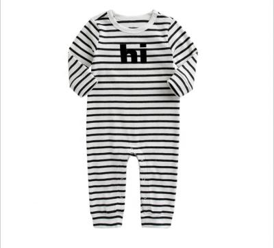 China 100% Cotton Autumn New Baby Cute Long Wholesale Sheath One Piece Rompers for sale