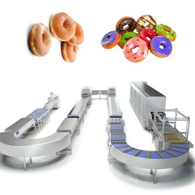 China Mini Bakery Automatic Yeast Donut Frying Machine Industrial for sale