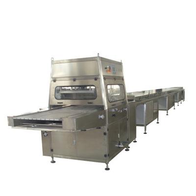 China Snack factory chocolate enrobing enrober machine with biscuit factory price for sale