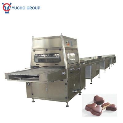 China Multifunctional Chocolate China Factory Donut Chocolate Enrobing Molding Machine for sale