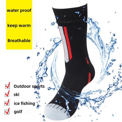 China High Quality Breathable Sports Outdoor Socks QUICK DRY Waterproof 100% Cotton Running Increasing Socks Men for sale