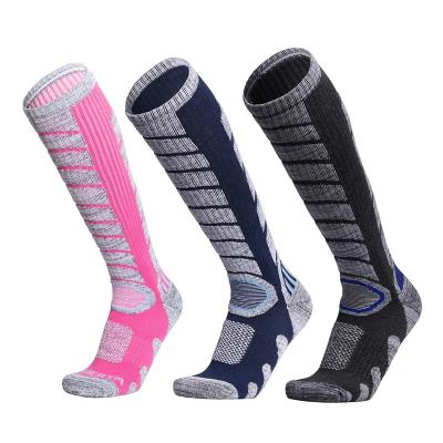 China Outdoor Hunting Ski Sock Snowboard Skiing Sock Snowboard Sports Sock Warm Adult Durable Comfortable Custom Made Breathable Winter for sale