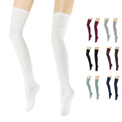 China Limax Viable Plus Size Women's High Knee Thigh Dance Socks Tube Socks Comfortable Women Logo Women Custom Ladies Sock Wholesale Long for sale