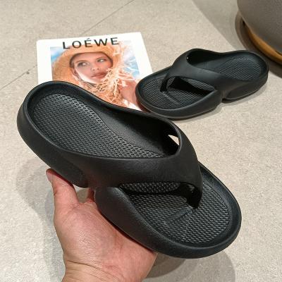 China Wholesale Popular Korean Style Soft Mens Outdoor Slippers Custom Logo Comfortable Flip Flops for Men and Women for sale