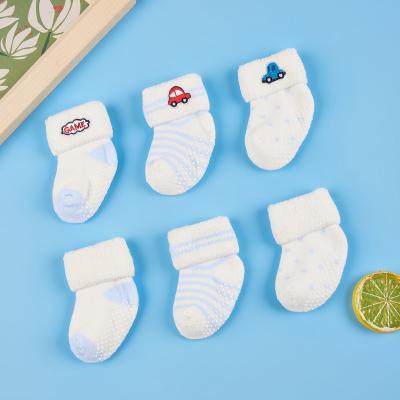 China Wholesale Baby Socks Kids Girls Lace Edge Candy Boy White Color Breathable Warm Antibacterial Loose Bulk Baby Socks for sale