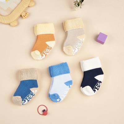 China Factory Wholesale Pink Plain Funny Unisex Professional Breathable Boy Toddler Walking Socks for sale