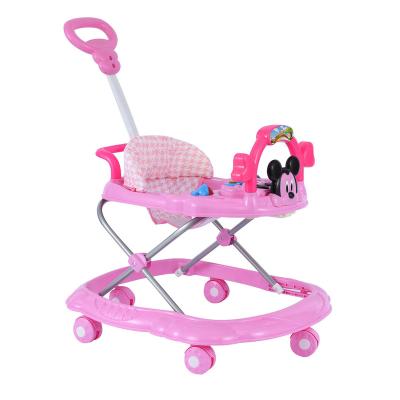 China 2022 Mickey Walker Multi-Function OEM Infant Baby With Push Car With Baby Artifact Factory Direct Selling Activity Center for sale