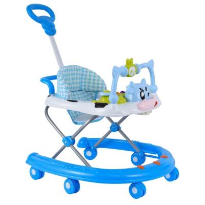 China Cow Natura Mamae Baby Walker For 10 Month Baby Not Walking Height Adjustable Seat Baby Walker For Study for sale