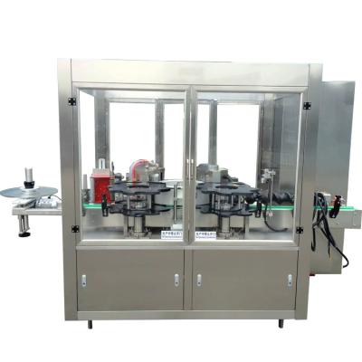 China Hot Glue Sticker Food Melt OPP Labeling Machine Labeling Machine for PET Round Glass Bottles for sale