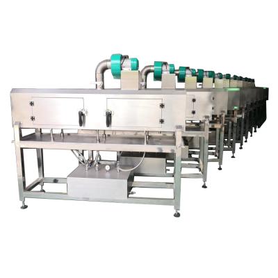 China Semi Automatic Food Labeling Machine Steam Shrink Tunnel For Capsule Neck Shrink for sale