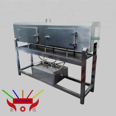 China Semi Automatic Food Labeling Machine Steam Shrink Tunnel Machine For Water Bottles for sale