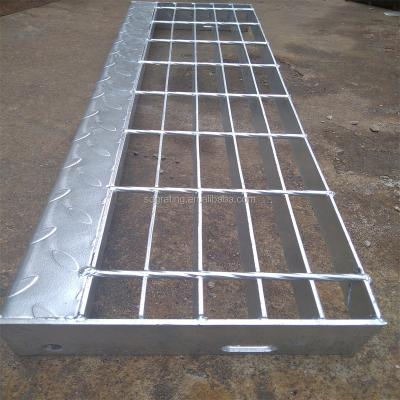 China Industrial A36 Galvanized Steel Step Ladder Stair Treads for sale