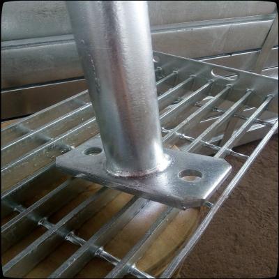 China Anodic Oxidation Industrial Aluminum Railing And Rack Railing for sale