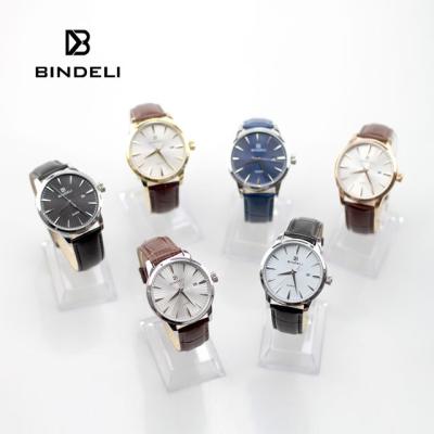 China Hot Selling Luxury Brand Men Quartz Watches Women Leather Watches for sale