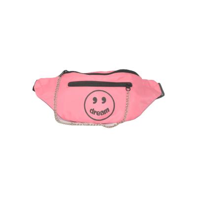 China Wholesale custom logo bag custom logo water proof waist bag pussy pack waist bag black travel sports run funny waist bag for sale