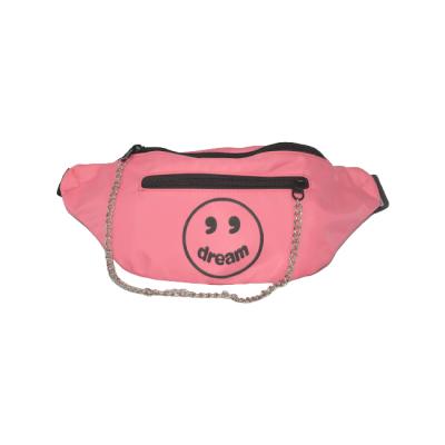 China Water Proof Male Fanny Pack Custom Waist Bag Money Phone Belt Bum Bag Gray Black Fashion Running Waist Bag for sale