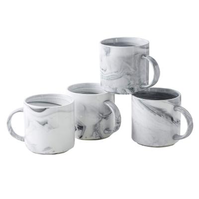 China Sustainable Cloud Cylindrical Coffee Mugs Set Tall Porcelain Coffee Mugs Set With Textured Geometric Patterns For Coffee Set Custom for sale