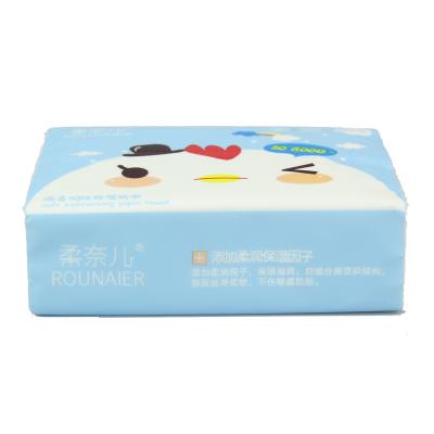 China ROUNAIER Soft 2 Ply Facial Tissue Papers Wholesale Custom Packs for sale