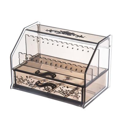 China Modern Acrylic Desktop Makeup Storage Box Box Cosmetic Skin Care Storage Box for sale