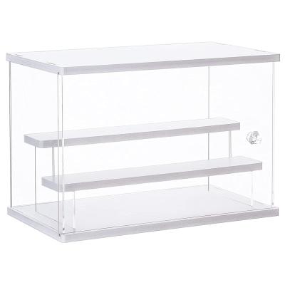 China Display Acrylic Showcase 3 Tier Figure Display Stand For Funko Pop Figures Amiibo Toy Collectibles Action Number for sale