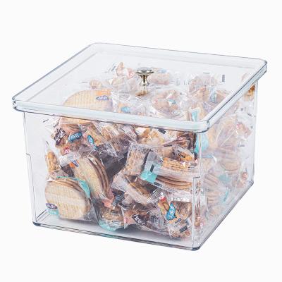 China Eco - Friendly Display Products Clear Snacks Highs Show Bins Dried Fruit Gravity Dispenser For Retail Store for sale