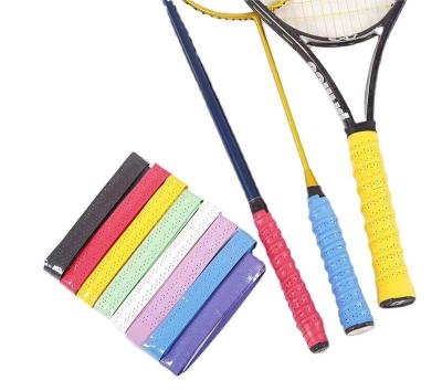 China Tacky Paddle Overgrip Custom LOGO COLOR Anti-Slip Badminton Grip Tennis Overgrip Padel Over Grip for sale