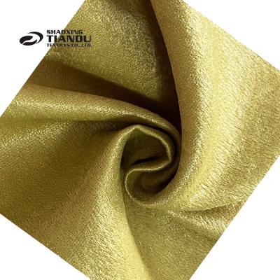 China 2021 Memory Color Dye Super Soft 100% Polyester Short Haircut Jacquard Curtain Fabric for sale