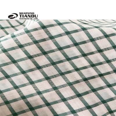 China Fashion 80% Anti-Static Checks Woven Polyester 20%Nylon Fabric For Women Dress for sale