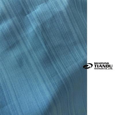 China Dye 2026*40S+21S Viable Plain 117gsm TR Stripes Polyester Rayon Fabric for sale