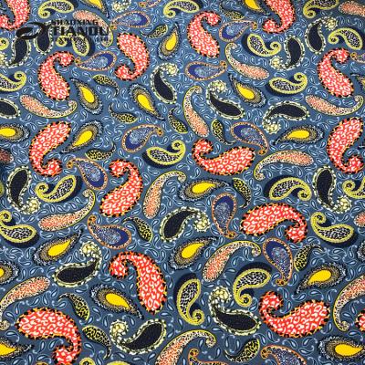 China QUICK DRY Paisley Style 30s Printed Super Soft Rayon Fabric 100% Viscose Fabric For Ladies Blouse for sale