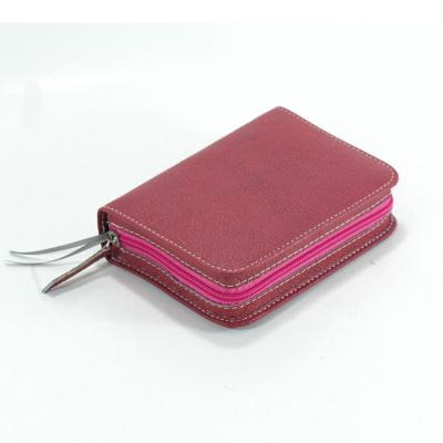 China High Quality Custom PU Leather Bible Cover Handmade Leather Organizer Book Protector for sale