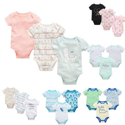 China Solid 100% fiber baby roupa baju bayi rompers most popular clothes cos arket combination infant organic bamboo t shirts nc for sale