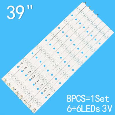 China 39P2300D 39L2300D TOSHIBA TV back led strip 39L2333D SVT390A12_ L_ REV1.0_130314 for sale