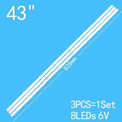 China Lehua 43S1A Light Strip JS-D-JP43DM-A81EC B82EC 80227 E43DM1000 for sale