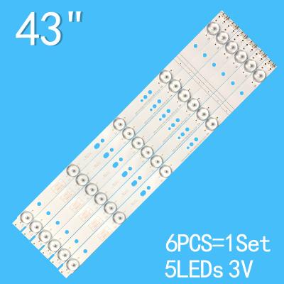 China White Skyworth Tv Backlight For 43 Inch LCD TV 5800-W43002-3P00 43E3000 43E3500 zu verkaufen