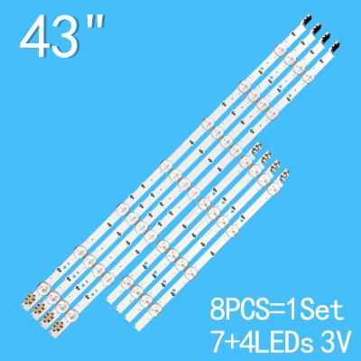 China 43 Samsung Tv Led Backlight For UE43J5670 S_5j55_43_FL_L7 R4 LM41-00117X 00117W V5DF-430DCA-R1 zu verkaufen